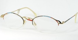 Vintage Zeitlos Zlk 3 Auge 03 Multicolor Eyeglasses Glasses 49-20-138mm Germany - $91.74