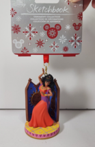 Disney The Hunchback of Notre Dame Esmeralda Sketchbook Christmas Ornament New - £17.46 GBP