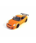 PORSCHE 911 (997) GT3 RS WELLY 1/34 ORANGE DIECAST CAR COLLECTOR&#39;S MODEL... - $651.03 MXN