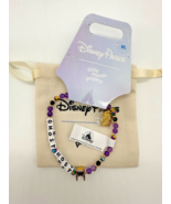 Disney Parks Little Words Project Haunted Mansion Ghost Host Bracelet M ... - €36,19 EUR