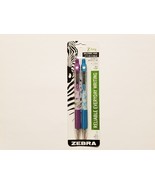 Zebra Z-Grip Advanced Assorted Ink 1.0mm Ballpoint Pen 2-pack  - £6.28 GBP