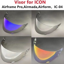 Bike Helmet Visor Shield for Icon Airframe Pro Ic-04 Airmada Airform Hel... - £28.26 GBP+
