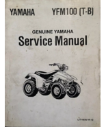 Yamaha YFM100 Moto-4 ATV Service Manual 1988 1989 1991 LIT-11616-YF-10-
... - $41.59 CAD