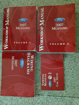 2007 Ford Mustang Service Shop Repair Manual Set W Wiring Diagram Book + Towing - £256.92 GBP