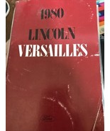 Original 1980 Ford Lincoln Versailles Owners Manual - $14.11 CAD
