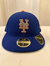 New York Mets New Era On-Field Low Profile Game 59FIFTY Fitted Hat Royal 7 - £21.36 GBP