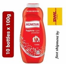 10x100g Agnesia Antibacterial Powder For Prickly Heat &amp; Heat Rash Free S... - £77.77 GBP