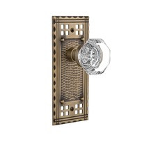 Nostalgic Warehouse Craftsman Plate with Waldorf Crystal Knob, Passage - 2.75",  - $297.99