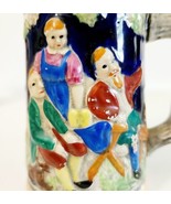Beer Stein Mug Made In Japan German Picnic Trimont Ceramic c1960s Antiqu... - $34.16 CAD