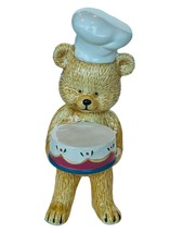 Danbury Mint Teddy Bear Figurine anthropomorphic fine bone china cub che... - $19.75