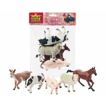 Wild Republic Polybag Animal Figurines 5pcs - Farm - $746.79 MXN