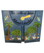 Christmas Advent Calendar The Birth of Jesus Nativity Scene Childrens Ch... - £11.05 GBP