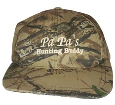 Realtree Pa Pa&#39;s Hunting Buddy Camo Adjustable Snapback Hat Youth Adjustable - £19.51 GBP