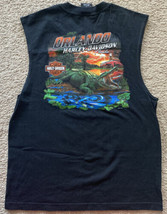 Orlando Florida Harley Davidson Alligator Muscle Shirt Tank Size Medium - $25.00