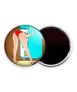 FUNNY SEXY PIN UP GIRL RED PANTIES NIGHT FRIDGE REFRIGERATOR MAGNETS GIF... - $17.89 CAD+