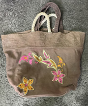 Athleta Large Canvas Yoga Tote Bag Carry All - $25.00