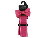 Alfani Men&#39;s Solid Textured Pre-Tied Bow Tie &amp; Solid Textured Pocket Squ... - £8.78 GBP+