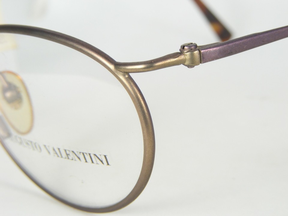 AUGUSTO VALENTINI 7304 109 BRONZE SOLID /PURPLE EYEGLASSES GLASSES 51-20-140mm Item image 6