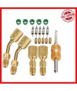 45-Degree R410A Adapter and Charging Vacuum Kit for Efficient HVAC Service - $464.39 MXN