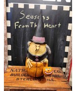 Vintage Humpty Witch in a Pumpkin 16&quot; Figure - $130.27 CAD