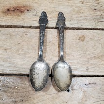 Carlton Silver Plated Spoon, Cecile and Emilie, Vintage 1930s - £10.24 GBP