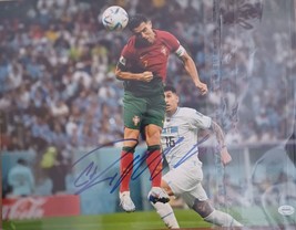 #7 Cristiano Ronaldo Autograph 11x14 w/ Aca Coa Certified Hand Signed - £133.50 GBP