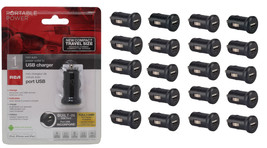 Rca 1.0 Amp 5V Usb Charger Car Auto Power Outlet (Minime) Pack Of 20 New Retail - $29.99