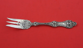 Old Orange Blossom by Alvin / Gorham Sterling Silver Pastry Fork 3-tine 6&quot; - £147.23 GBP