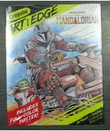 CRAYOLA ART with Edge Star Wars The Mandalorian 28 Pages Coloring Book &amp;... - $9.99