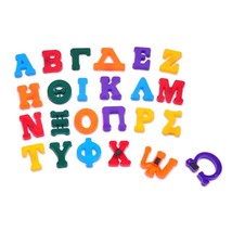 Greek Magnetic Letters/Kids Learning Greek Alphabet/36 Uppercase Capital... - £15.50 GBP