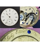 Lady Elgin Watch Co. pocket movement face 10s 15j model 3 1871 USA - $46.23 CAD