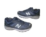 New Balance 990v5 Made In USA Men’s Size 8 Navy Blue Suede Running Shoes... - $52.25
