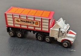Vtg 1989 Micro Machines Galoob Shake and Sniff Semi Truck Mabel's Chocolate  - £73.34 GBP