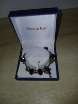 Menton Ezil Fashion Limited Charm Bracelet for Women With Box Saphire Gems - £36.46 GBP