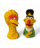Vintage 1970&#39;s Sesame Street Muppets Rubber Finger Puppets 3&quot; - Bert &amp; B... - $15.11 CAD