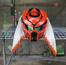 Casque De Moto Predator Custom Orange - £397.45 GBP