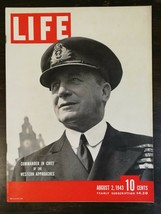 Life Magazine August 2, 1943 Commander in Chief  - USS Hornet - Coca-Cola Ad  E2 - £7.44 GBP