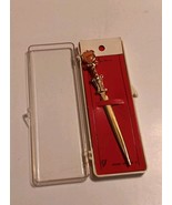 Vintage Souvenir Gold Tone Letter Opener Detroit Motor City U.S.A. - $218.24 MXN
