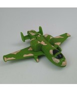 1994 Mcdonalds Hot Wheels Attack Pack Battle Camo Army Plane - $4.94