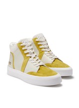On This Day Women's Leather Mid Top Sneaker Light Taupe - $3,369.61 MXN