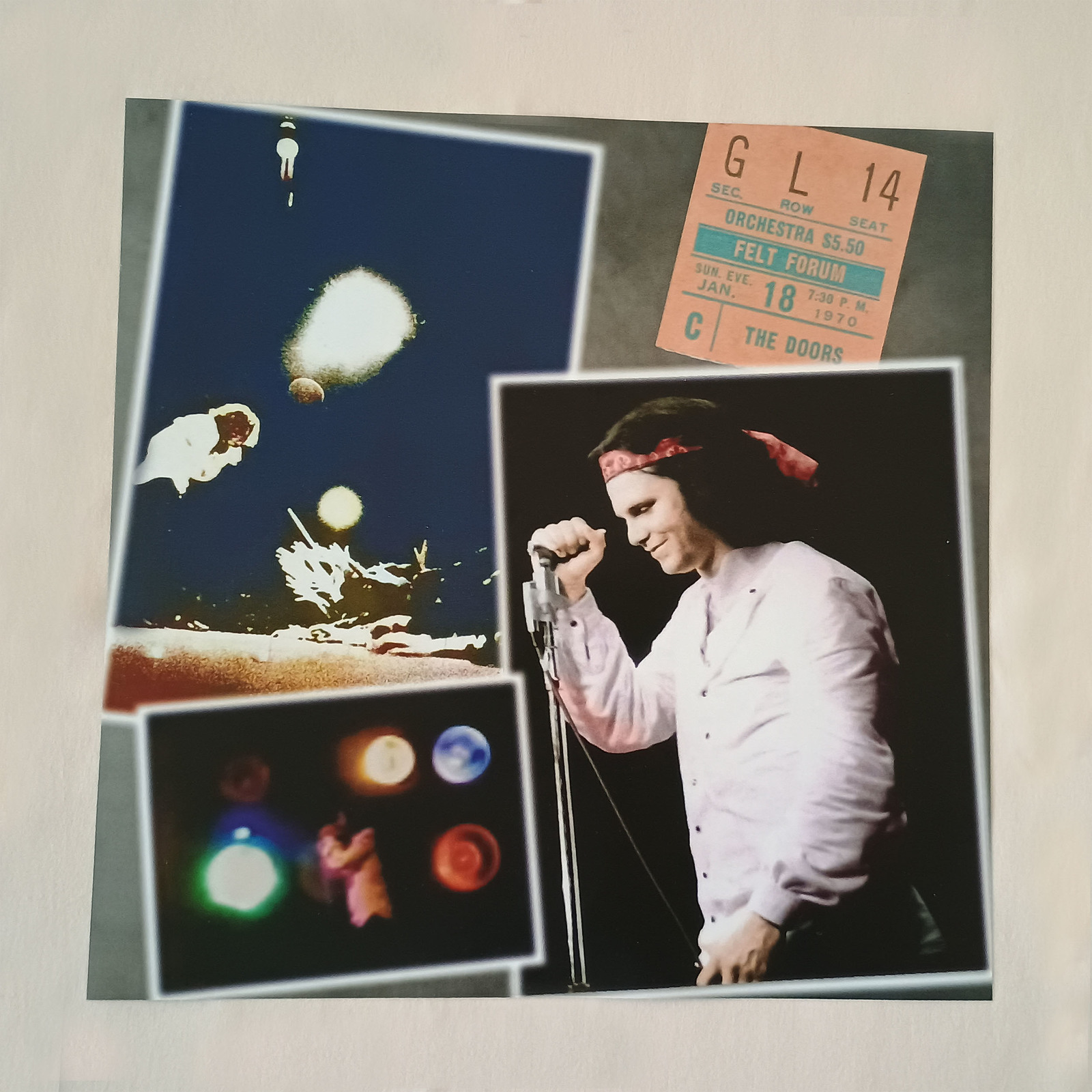 THE DOORS-LIVE IN NEW YORK FELT FORUM, Madison Square Garden Jan. 17- 18th, 1970 Item image 4