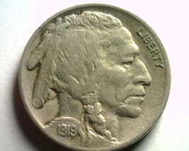 1919 Buffalo Nickel Extra Fine Xf Extremely Fine Ef Nice Original Coin Bobs Coin - $19.00