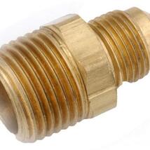 anderson metals corp 714048-0404 1/4 -Inch Flare x 1/4 -Inch Male Iron P... - $321.60 MXN