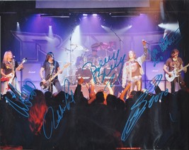 RATT SIGNED PHOTO x5 - B. Blotzer, Croucher, Martini, Pearcy, Cavazo - 11&quot;x 14&quot; - £302.95 GBP