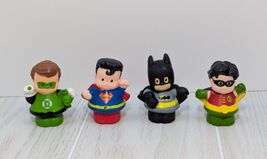 Fisher-Price Little People Lot DC Batman Robin Green Lantern Superman - $10.88