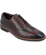 Thomas &amp; Vine Men&#39;s Odin Bordeaux Leather Oxfords Dress Shoes 8.5 - £62.13 GBP