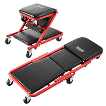 VEVOR Foldable Z Garage Creeper, 36 in, 300 lbs Load Capacity, Rolling F... - $46.99