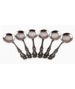Menge Von 6 Wallace Bouillon Suppe Löffel IN Seltene Irian Muster! Schön - $7,823.80 MXN