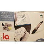 Logitech IO Personal Digital Pen W:handwriting Software Brand New - $2,135.70 MXN