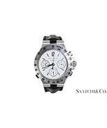 18k(750) White Gold Bvlgari Diagono Men&#39;s Watch, Ref. CHW40GTA - $20,196.00
